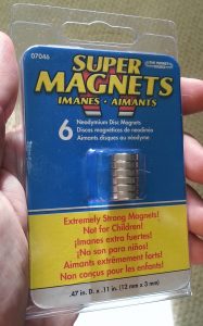 The magnets I use