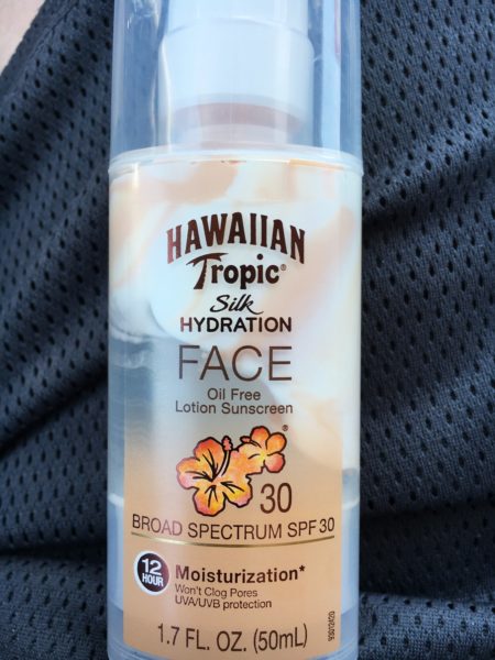 The "low yuck" sunscreen that Ted recommends.
