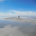Almost walking on water at the Great Salt Lake
